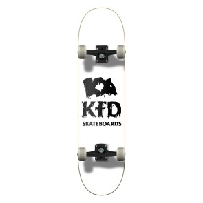 KFD Young Gunz Progressive Complete Skateboard 7.75'' - White